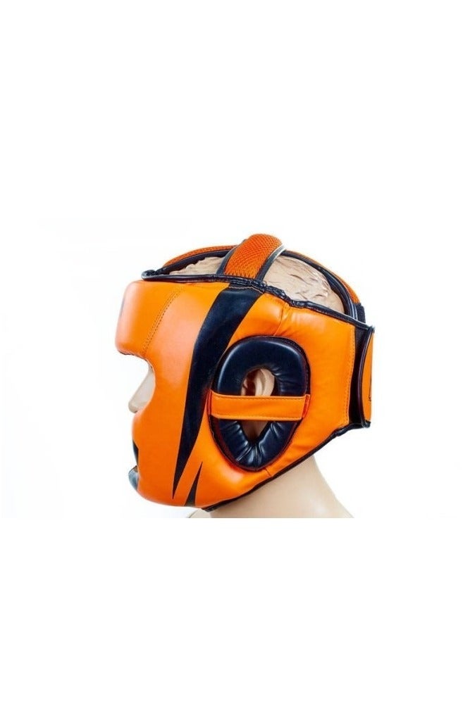 فينوم خوذة ملاكمة وواقي رأس احترافي من الجلد الطبيعي للتدريب والقتال - تصميم مريح ومتين لحماية الوجه والرأس - للرجال والنساء-مقاس XL_ معدات رياضيه، أدوات رياضية ، تمارين رياضيه ، لياقه بدنيه، العاب رياضيه ، العاب للجيم - Image 5